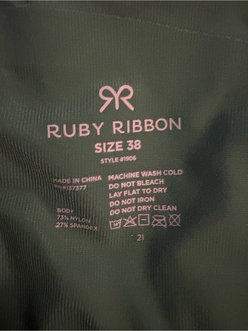 Ruby Ribbon Siren Cami